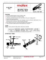 molex 63827-5000 Specification Sheet preview