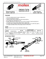 Preview for 1 page of molex 63827-5470 Specification Sheet