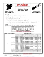 Preview for 1 page of molex 63827-6200 Specification Sheet