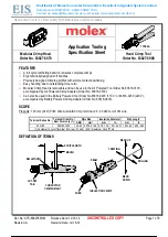 Preview for 2 page of molex 63827-6900 Manual