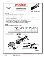 molex 63827-7900 Specification Sheet preview