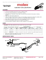 Предварительный просмотр 1 страницы molex 63827-8600 Manual