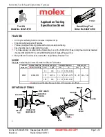 molex 63827-8700 Specification Sheet preview