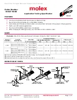 Preview for 1 page of molex 63827-9300 Manual