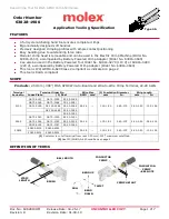 molex 63828-1900 Quick Start Manual предпросмотр