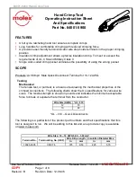 Preview for 1 page of molex 64001-5900 Operating Instructions Manual