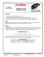 molex 64005-2500 Manual preview