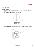 Предварительный просмотр 5 страницы molex Advanced Sensor Installation Manual