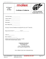 Preview for 7 page of molex AT 1610 Specification Sheet