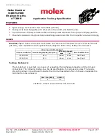 molex AT 2080 Application Tooling Specification preview