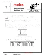 Preview for 1 page of molex AT 2212 Specification Sheet