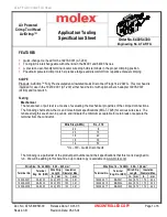 molex AT AFIFG Specification Sheet preview