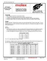 molex AT FIFG Specification Sheet preview