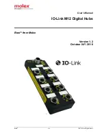 molex Brad IO-Link M12 User Manual preview