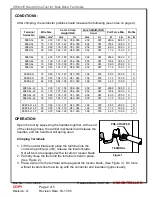 Preview for 2 page of molex CR1031E Operating Instruction And Specifications Sheet