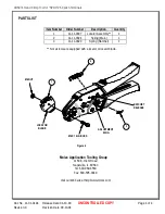 Preview for 4 page of molex CR5974 Operating Instruction And Specifications Sheet