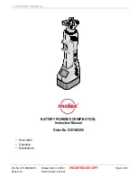 Preview for 1 page of molex CS 150 Instruction Manual