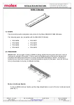 Предварительный просмотр 1 страницы molex MIIM Installation Instructions