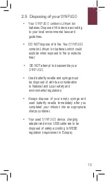 Preview for 19 page of molex Phillips Medisize SynfuGo Instructions For Use Manual