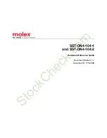 Preview for 1 page of molex SST-DN4-104-1 Hardware Reference Manual