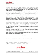 Preview for 3 page of molex TCDEC-8B4B-D1U-G8 Original Instructions Manual