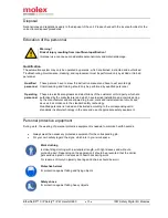 Preview for 13 page of molex TCDEC-8B4B-D1U-G8 Original Instructions Manual