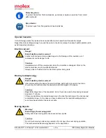 Preview for 14 page of molex TCDEC-8B4B-D1U-G8 Original Instructions Manual