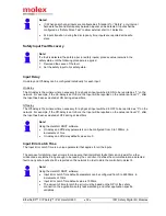 Preview for 32 page of molex TCDEC-8B4B-D1U-G8 Original Instructions Manual