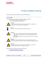 Preview for 66 page of molex TCDEC-8B4B-D1U-G8 Original Instructions Manual