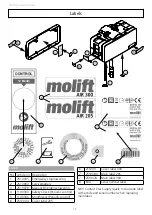 Предварительный просмотр 14 страницы Molift Air 300 Technical Manual