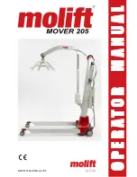 Molift MOVER 205 Operating Manual предпросмотр