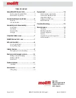 Предварительный просмотр 2 страницы Molift Mover 300 Operator'S Manual