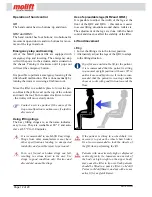 Предварительный просмотр 12 страницы Molift QUICK RAISER Operation Manual