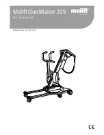 Предварительный просмотр 1 страницы Molift QuickRaiser 205 User Manual