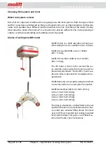 Preview for 24 page of Molift Rail System Project Planning And Installation