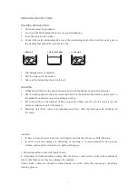 Preview for 3 page of MOLINO V07072 Operating Instructions Manual