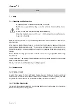 Предварительный просмотр 58 страницы Moller Medical Docon 7 Instructions For Use Manual