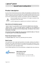 Preview for 6 page of Moller Medical Liposat power Instructions For Use Manual