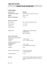 Preview for 12 page of Moller Medical Liposat power Instructions For Use Manual