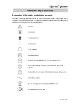 Preview for 15 page of Moller Medical Liposat power Instructions For Use Manual