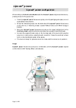 Preview for 22 page of Moller Medical Liposat power Instructions For Use Manual