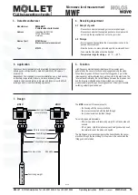 Preview for 3 page of Mollet MOLOSwave MWF2 Series Operating Instructions Manual