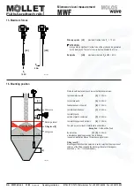 Preview for 6 page of Mollet MOLOSwave MWF2 Series Operating Instructions Manual