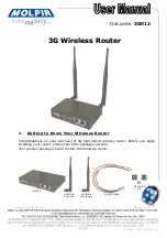 Preview for 1 page of Molpir 3G012 User Manual