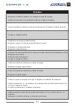 Preview for 21 page of Molpir COMPACT 1.6 Troubleshooting Manual