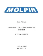 Preview for 1 page of Molpir CTS100FT User Manual