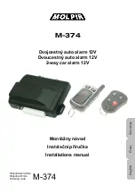 Preview for 1 page of Molpir M-374 Installation Manual