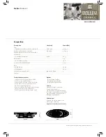 Предварительный просмотр 2 страницы Molteni Podium IV Specifications