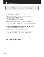 Preview for 4 page of Momento CAR-P series Instruction Manual