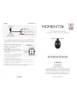 Momento MR-C100 Quick Start Manual предпросмотр